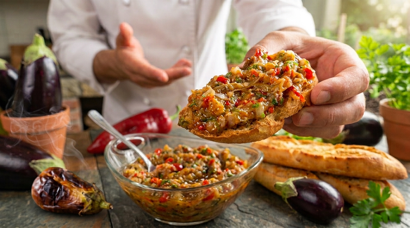 eggplant sallad
