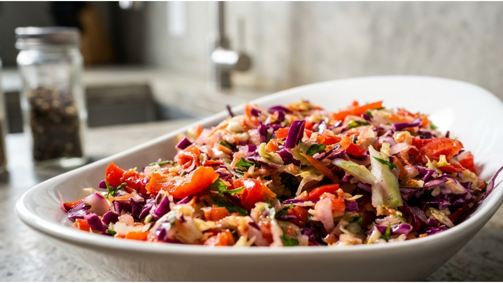 Traditional Greek Politiki Salata (Cabbage Salad) Traditional Greek Politiki Salata (Cabbage Salad)
